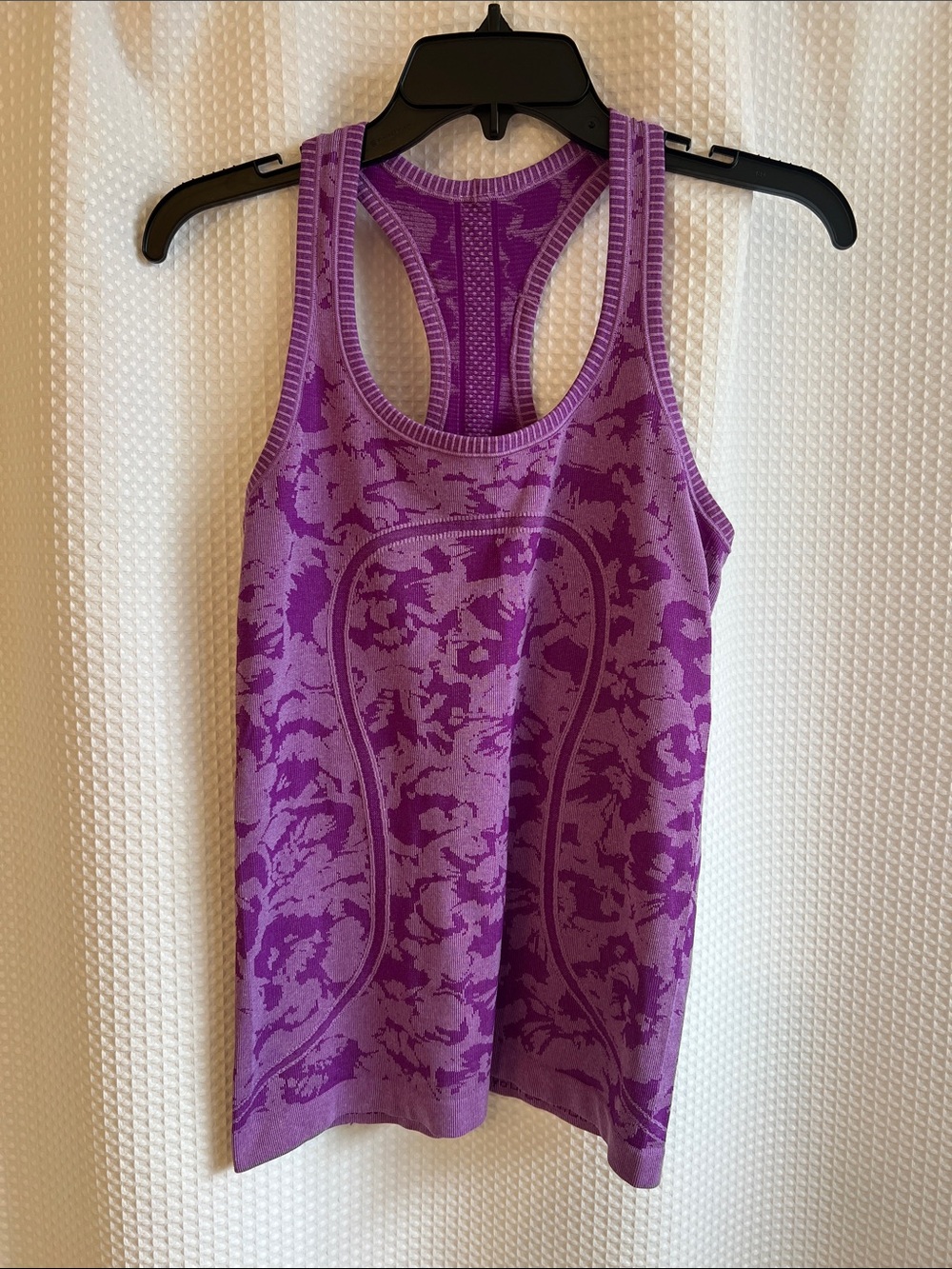 lululemon athletica Purple Floral Racerback Tank—626-011